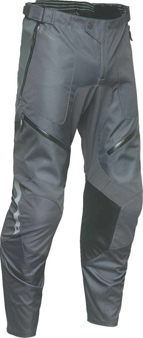 THOR Terrain In-the-Boot Pants - Charcoal - US 30 2901-12205
