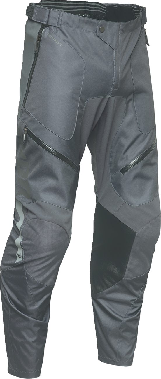 THOR Terrain In-the-Boot Pants - Charcoal - US 40 2901-12210