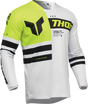 THOR LAUNCHMODE Dozer Jersey - Acid/Black - Large 2910-8280