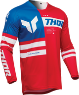 THOR LAUNCHMODE Patriot Jersey - Red/White/Blue - 3XL 2910-8289