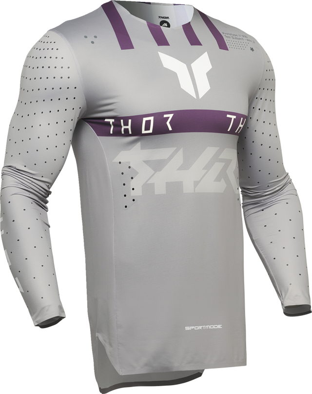 THOR SPORTMODE Flite Jersey - Gray/Purple - 2XL 2910-8276