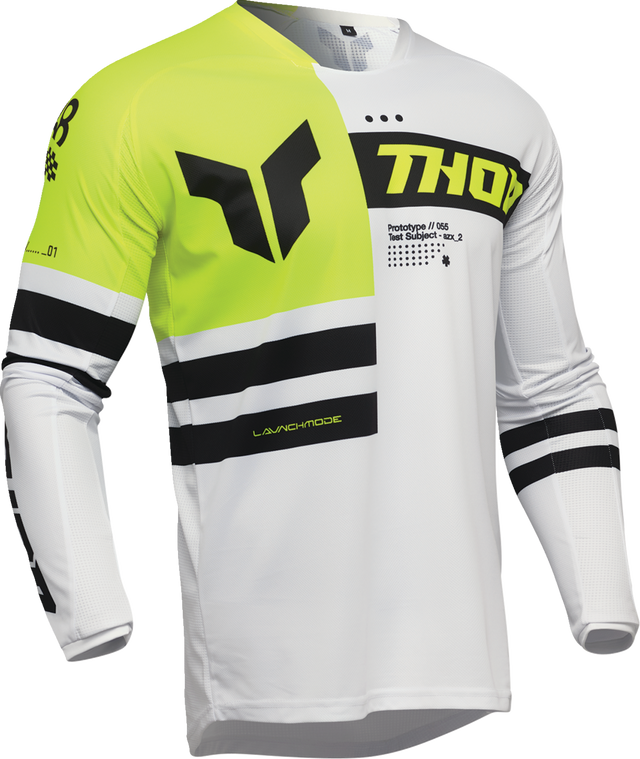THOR LAUNCHMODE Dozer Jersey - Acid/Black - Medium 2910-8279