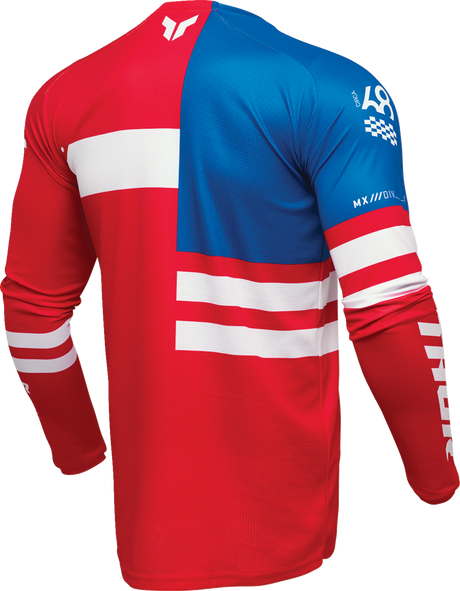 THOR LAUNCHMODE Patriot Jersey - Red/White/Blue - Medium 2910-8285