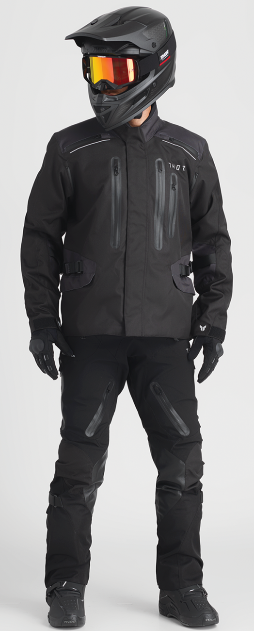 THOR Range Jacket - Black - Medium 2920-0844