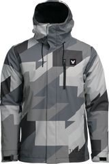 THOR Brave Tour Jacket - Gray/Black Camo - Large 2920-0863