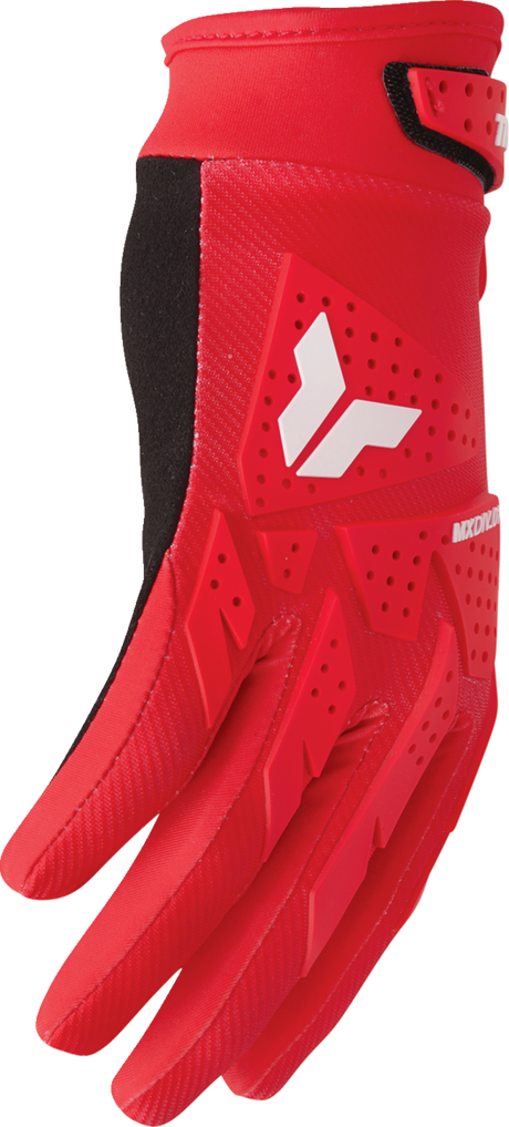 THOR LAUNCHMODE XP Gloves - Red - Small 3330-8162