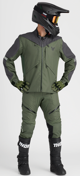 THOR Terrain Jacket - Army/Charcoal - 2XL 2920-0870