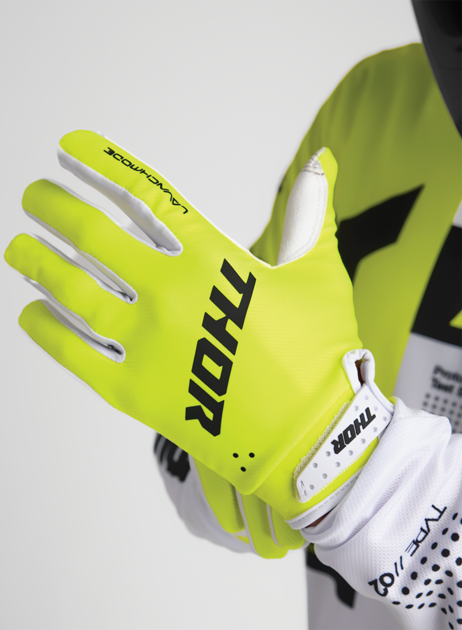 THOR LAUNCHMODE Gloves - Acid - XL 3330-8186