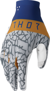 THOR SPORTMODE Bravo Gloves - Navy/Copper - XL 3330-8240