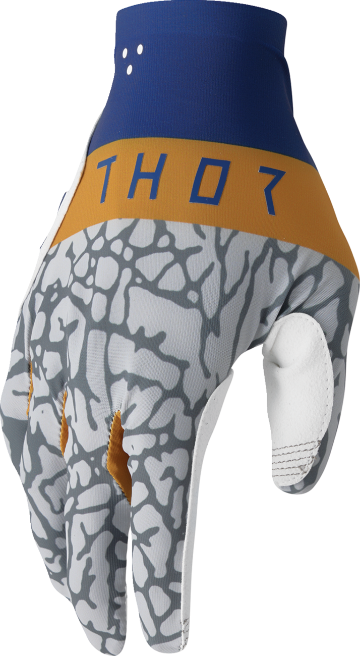 THOR SPORTMODE Bravo Gloves - Navy/Copper - Small 3330-8237