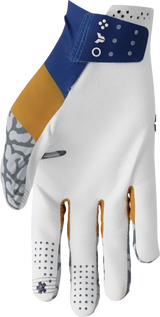 THOR SPORTMODE Bravo Gloves - Navy/Copper - Large 3330-8239