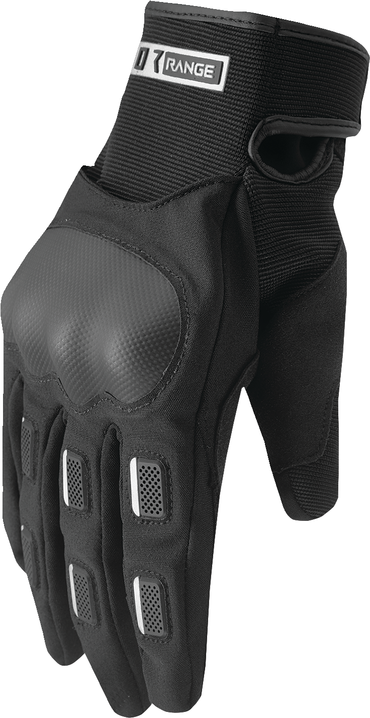 THOR Range Gloves - Black - Medium 3330-8258