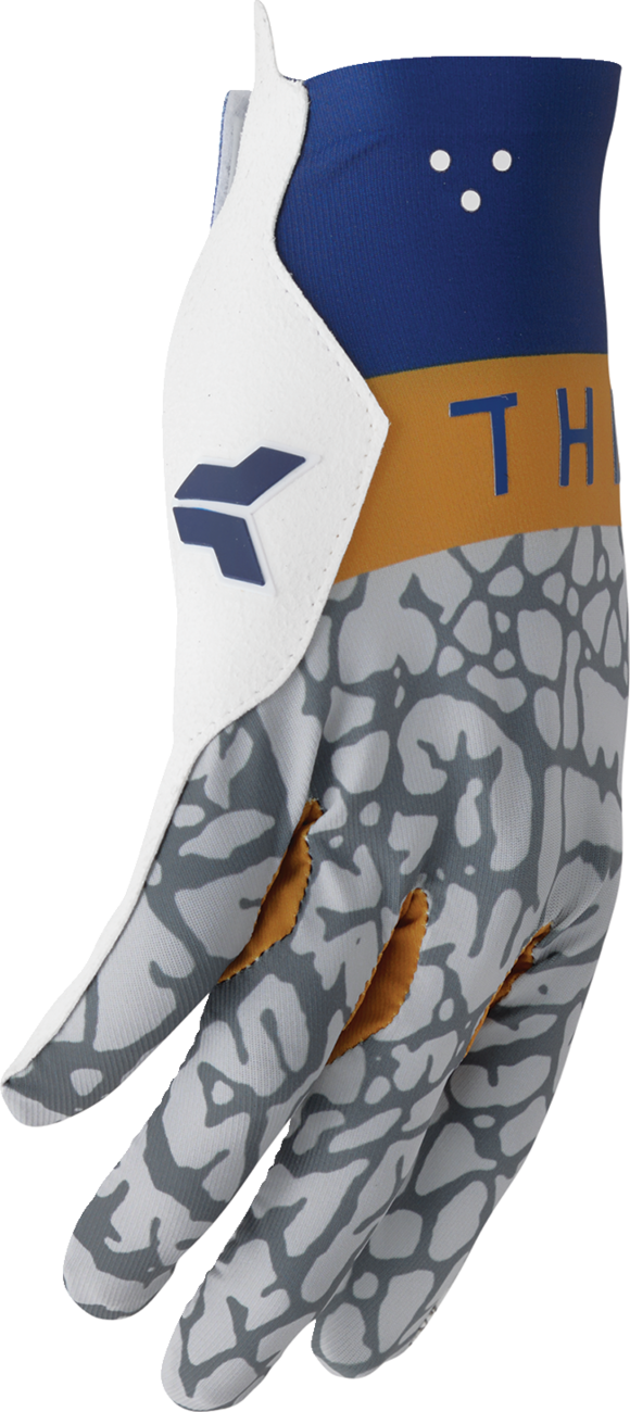 THOR SPORTMODE Bravo Gloves - Navy/Copper - Large 3330-8239