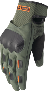 THOR Range Gloves - Army/Orange - 2XL 3330-8268