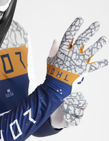 THOR SPORTMODE Bravo Gloves - Navy/Copper - Medium 3330-8238