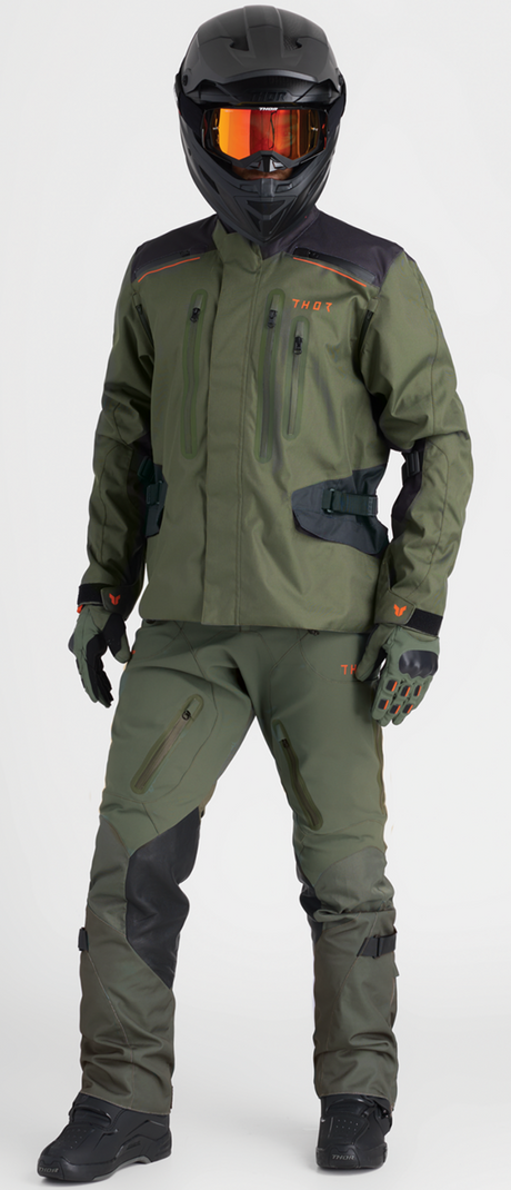 THOR Range Pants - Army/Orange - US 40 2901-12111