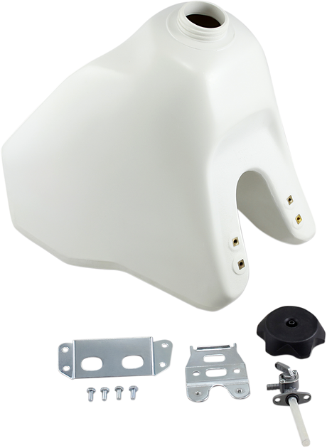 IMS PRODUCTS INC. Large-Capacity Gas Tank - White - Suzuki - 3.5 Gallon 115514-W1