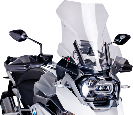 Puig Hi-Tech Parts 6486W Touring Windscreen - 21-1/2" - Clear - BMW | Street