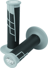 ProTaper Clamp-On 1/2 Waffle Grip - Gray/Black