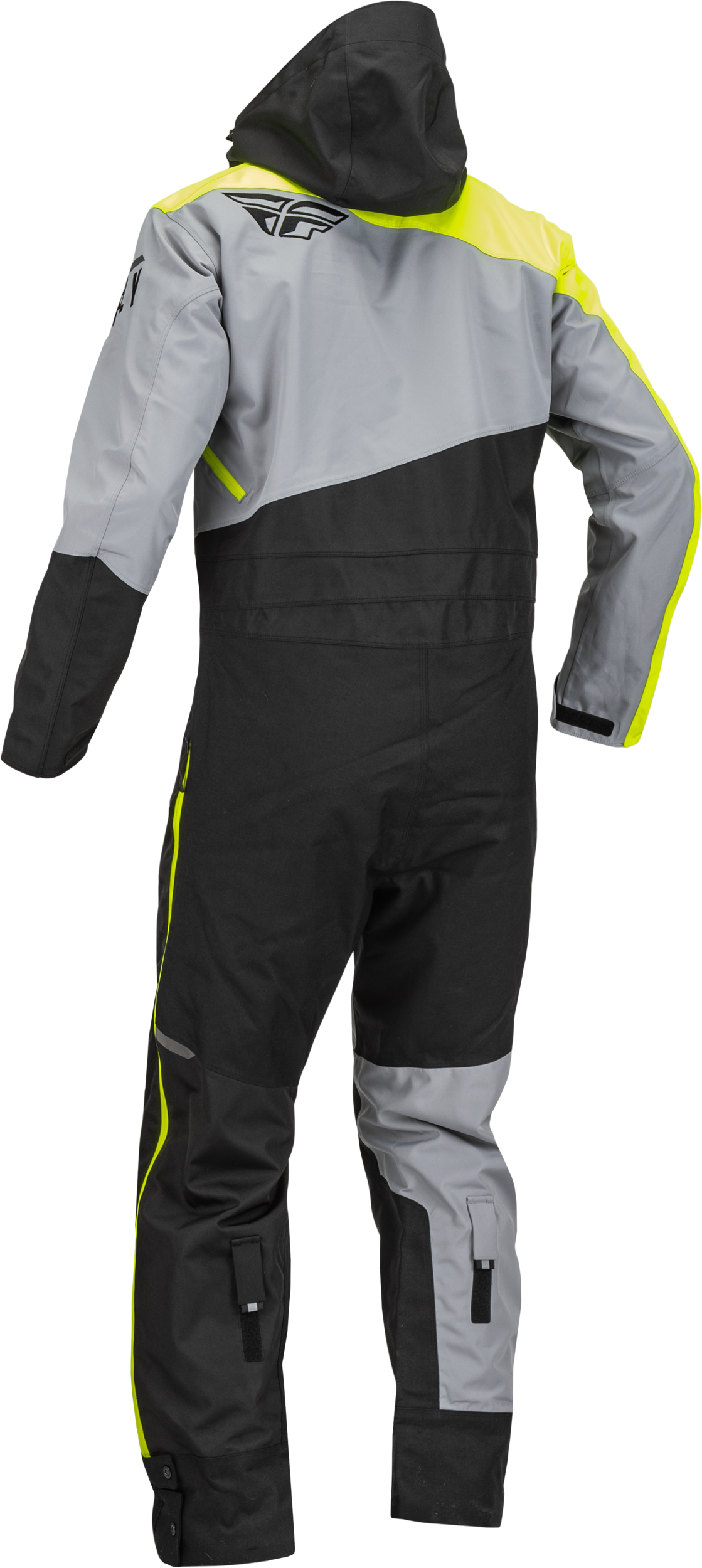 Fly Racing - Cobalt Shell Monosuit Black/Grey/Hi Vis Xl