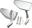 CIRO Mirrors - Chicane - Side View - Chrome - Left/Right - Pair 55000