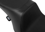 DRAG SPECIALTIES SEATS Predator 2-Up Seat - Vinyl - Smooth - w/o Backrest - FL '97-'07 4695A