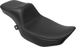 DRAG SPECIALTIES SEATS Extended Reach Predator III Seat - Vinyl/Solar Reflective Leather - FLH/FLT '23-'24 - Slipstop 4705E
