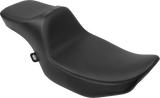 DRAG SPECIALTIES SEATS Extended Reach Predator III Seat - Vinyl/Solar Reflective Leather - FLH/FLT '23-'24 - Slipstop 4705E