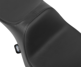 DRAG SPECIALTIES SEATS Extended Reach Predator III Seat - Vinyl/Solar Reflective Leather - FLH/FLT '23-'24 - Slipstop 4705E