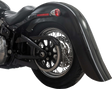 KLOCK WERKS Rear Fender - Vicla Smooth - 9" Extender Rear - Black KWF-02-0312
