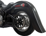 KLOCK WERKS Rear Fender - Vicla Smooth - 9" Extender Rear - Black KWF-02-0312