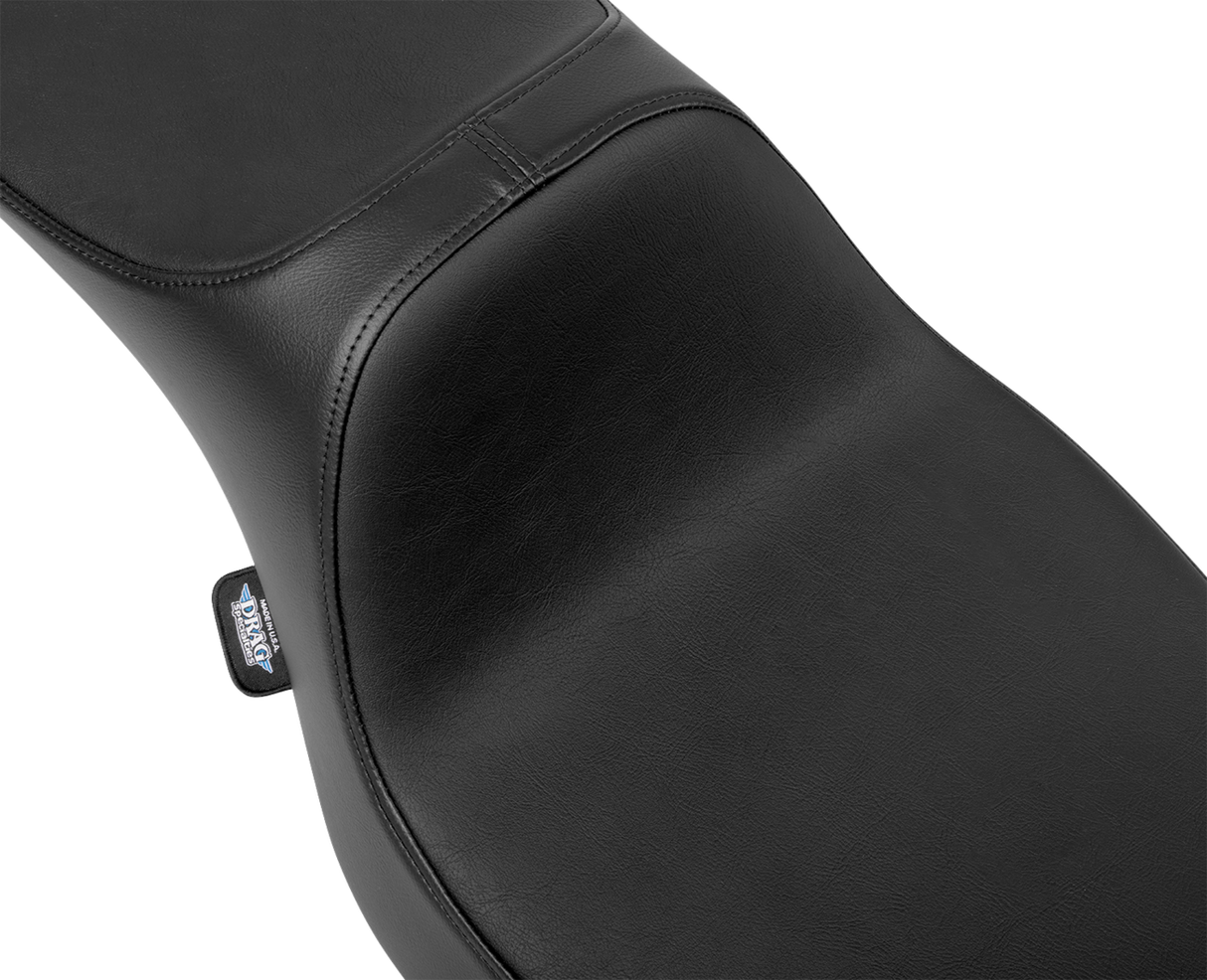 DRAG SPECIALTIES SEATS Extended Reach Predator III Set - Smooth - Vinyl - FLH/FLT '23-'24 4705A