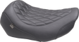 MUSTANG Wide Tripper™ Seat - Solo - Black Stitching - FLT/FLH '23-'25 89503
