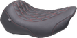 MUSTANG Wide Tripper* Seat - Solo - Dark Cherry Stitching - FLT/FLH '23-'25 88503DC