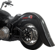 KLOCK WERKS Rear Fender - Vicla Frenched - 9" Extended Rear - Black KWF-02-0313