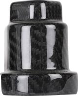THRASHIN SUPPLY CO. Cover Steering Lock - Gloss Weave Carbon Fiber TSC-3033-0