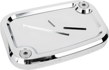 THRASHIN SUPPLY CO. Master Cylinder Cover - Brake - Front - Chrome TSC-3176-3