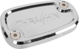 THRASHIN SUPPLY CO. Brake Reservoir Cap - Rear - Chrome - '18+ Softail TSC-3177-3