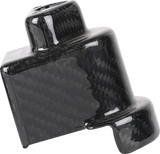 THRASHIN SUPPLY CO. Cover Steering Lock - Gloss Weave Carbon Fiber TSC-3033-0