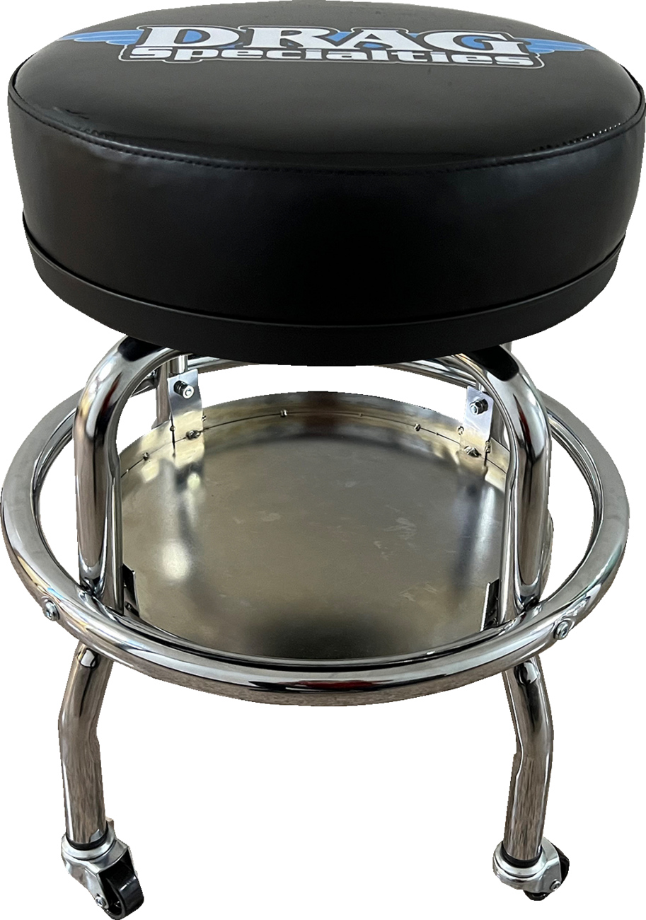 DRAG SPECIALTIES Mechanic's Bar Stool - Drag Specialties X80-6030D
