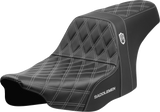 SADDLEMEN Pro Series SDC Performance Seat - Silver Stitching - w/o Backrest - FLT/FLH '23-'24 SC82307D5