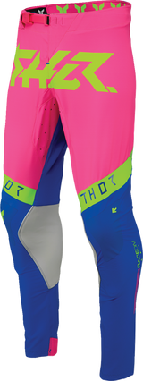 THOR Sportmode Flite Neon [LE] Pants - Neon Pink/Blue - US 34 2901-12403