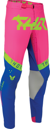 THOR Sportmode Flite Neon [LE] Pants - Neon Pink/Blue - US 34 2901-12403