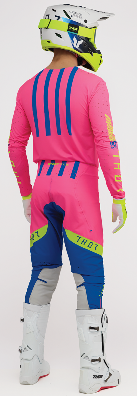 THOR Sportmode Flite Neon [LE] Pants - Neon Pink/Blue - US 34 2901-12403