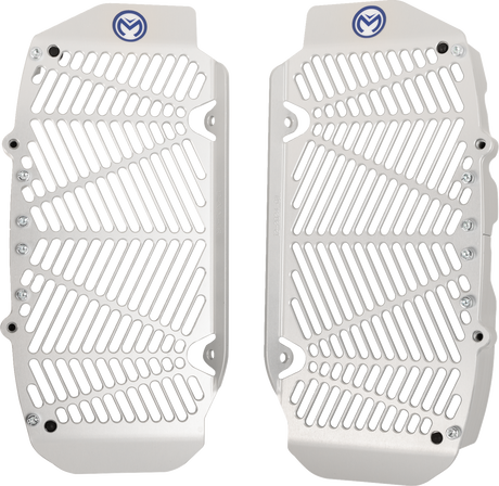 MOOSE OFFROAD Radiator Guards - Silver - Triumph 12-2024