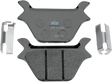 SBS Organic Base Rear Brake Pads - 669H.CT (Harley-Davidson FLSTC Heritage Softail Classic / FXSTC Softail Custom / FXSTS Springer Softail 1987–1999)