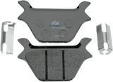 SBS Organic Base Rear Brake Pads - 669H.CT (Harley-Davidson FLSTC Heritage Softail Classic / FXSTC Softail Custom / FXSTS Springer Softail 1987–1999)