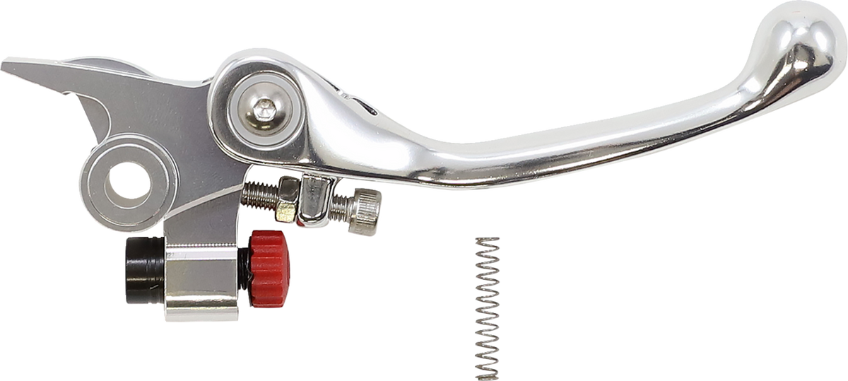 MOOSE OFFROAD 0614-1829 Flex FG Forged 6061-T6 Brake Lever - Silver | Off-Road