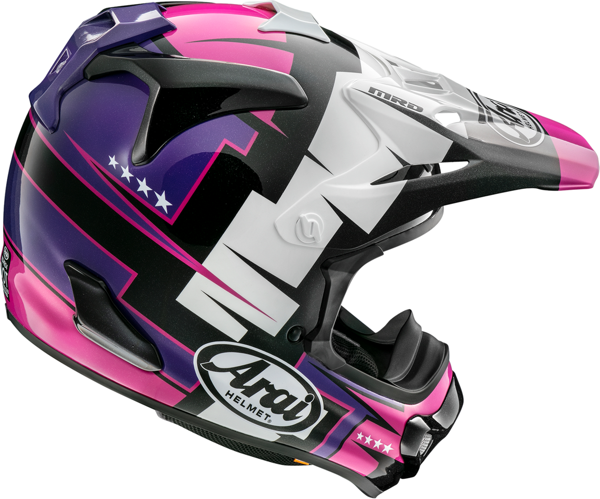 ARAI HELMETS VX-Pro4 Helmet - Battle - Purple - XS 0110-9376