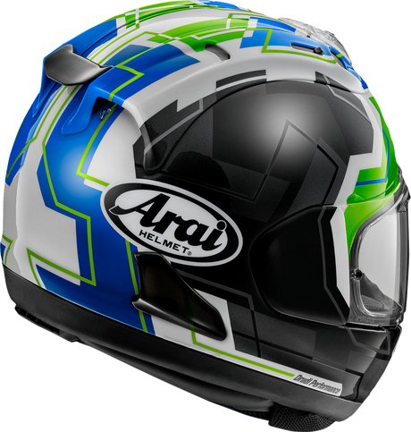 ARAI HELMETS Corsair-X Helmet - Rea-6 - Green - 2XL 0101-17604